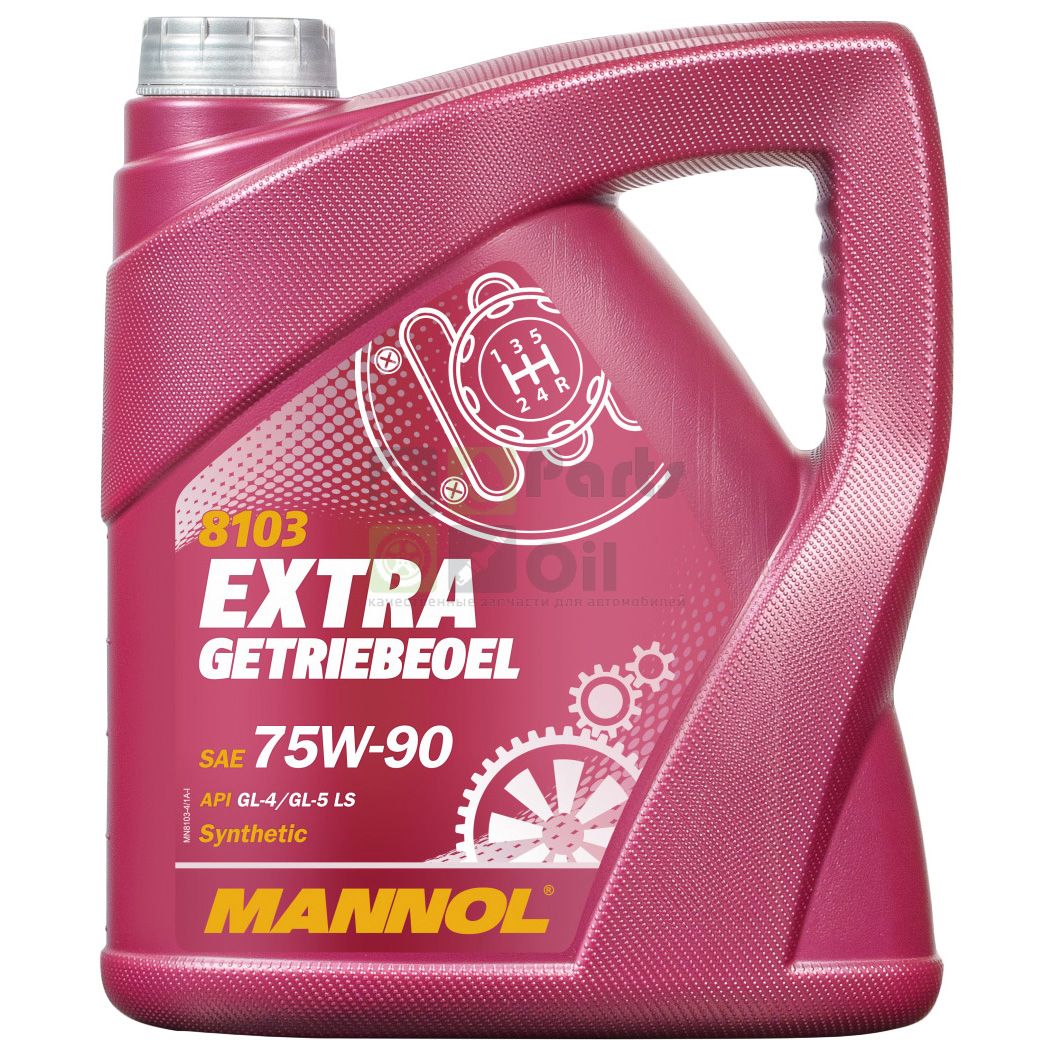 Масло Mannol Gl-45 Ls Extra Getriebeoel 75W90 4л MANNOL 4036021404707