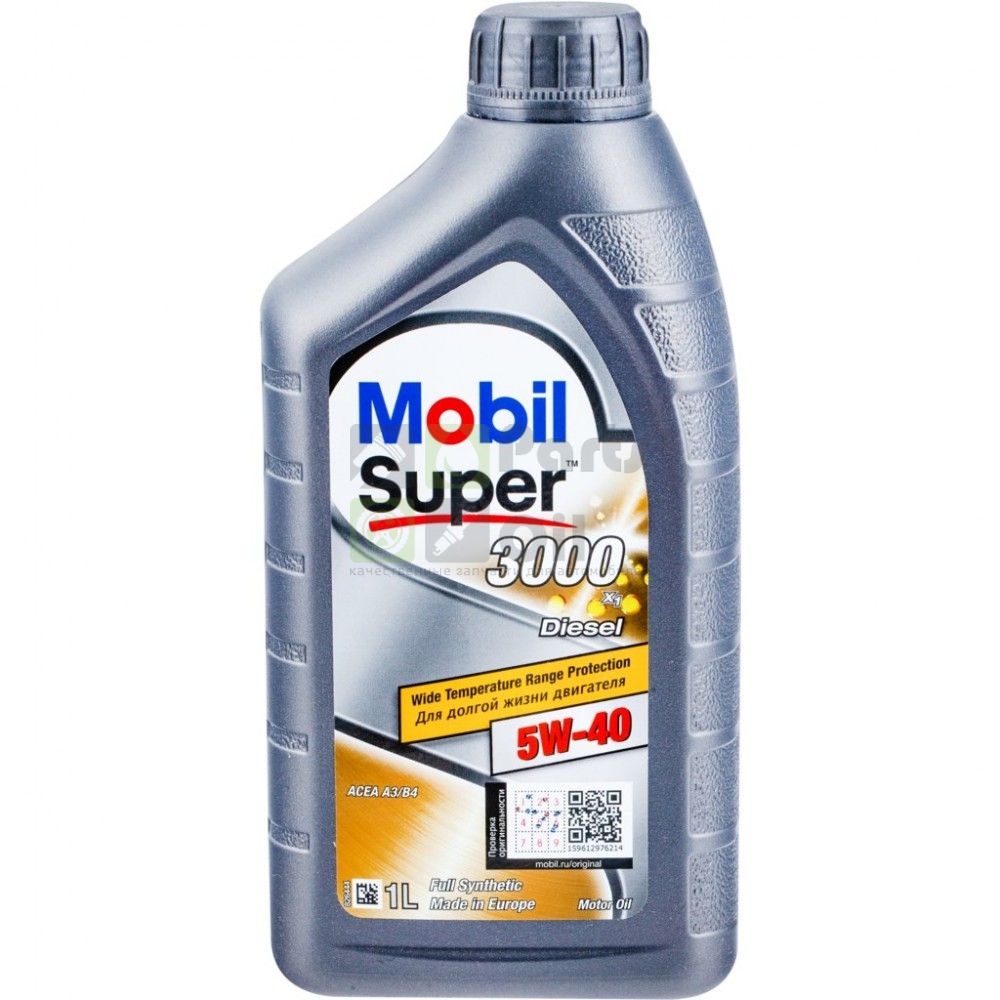 Mobil Масло Mobil Super 3000 X1 5W40 1л
