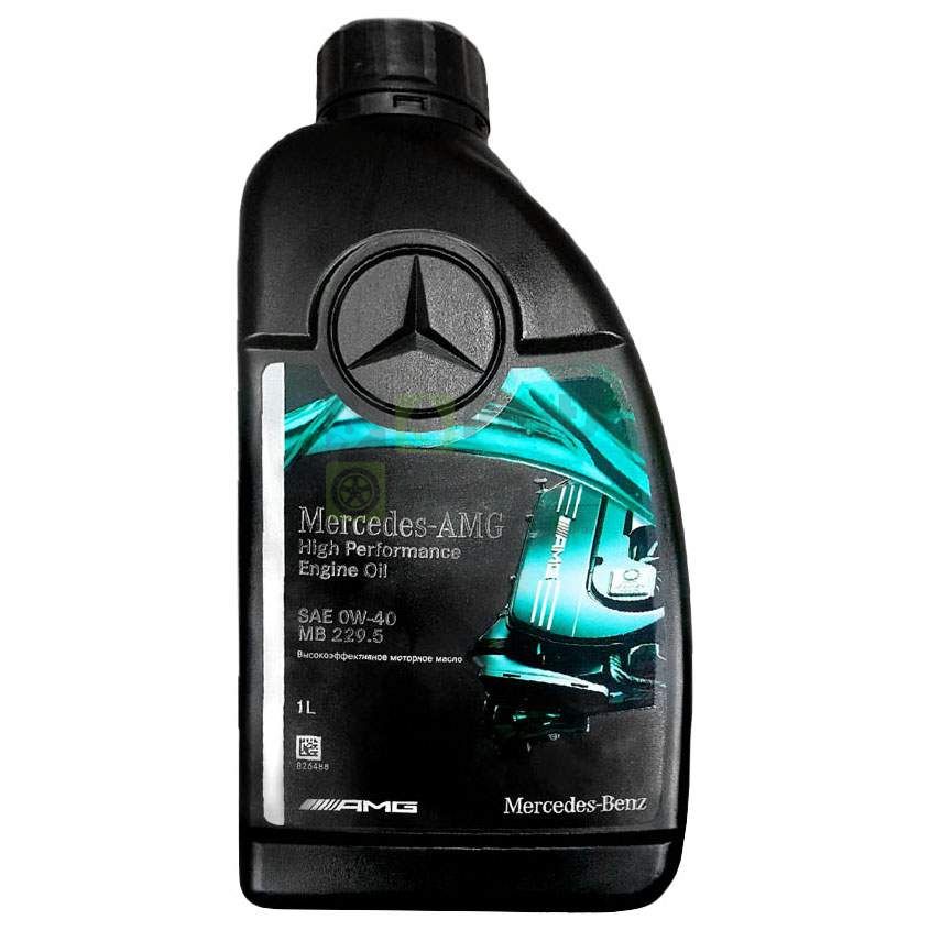 Моторное масло 0W40 1L! синт MB 229.5 AMG MERCEDES-BENZ 000989810211BIBR