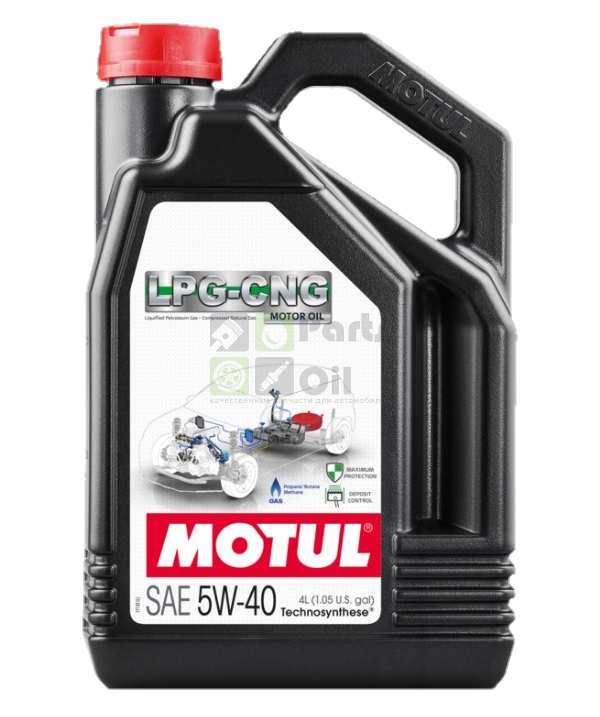 Моторное масло Motul LPG-CNG 5W-40 4 л 110669