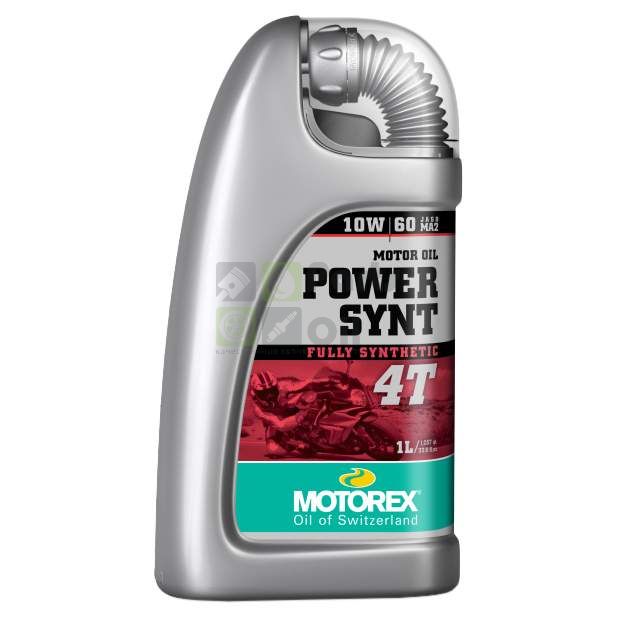 MOTOREX мото Моторное масло POWER SYNT 4T 10W60 1л.
