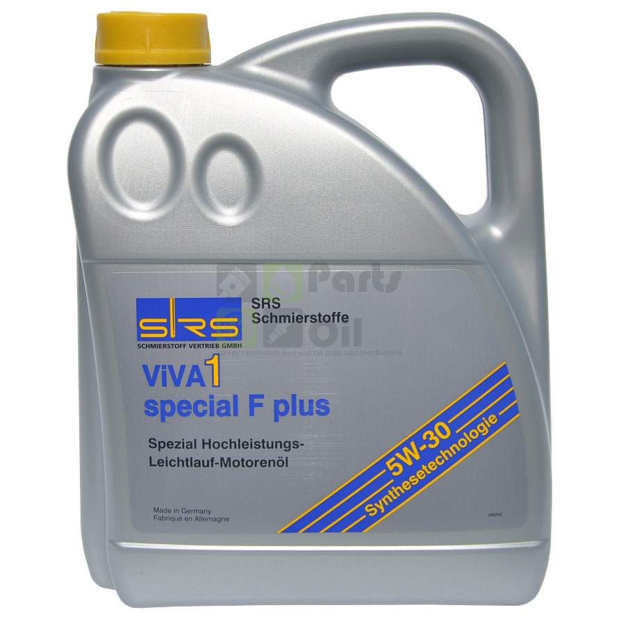 SRS Моторное масло VIVA 1 Special F Plus 5W-30 5 л.
