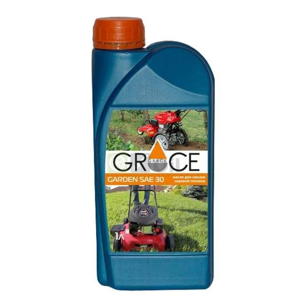 Моторное масло для 4-х тактных двигателей GARDEN 30W мин.1л GRACE