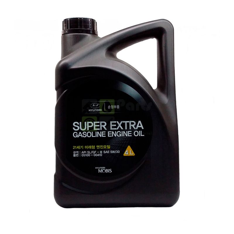 Моторное масло HYUNDAI 5W30 псинт.4л SUPER EXTRA GASOLINE OE 05100-00410