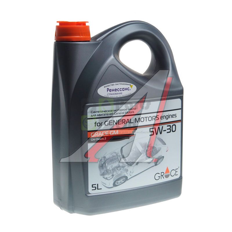 Моторное масло для GM Dexos2 5W30 синт.5л GRACE 4603728812861