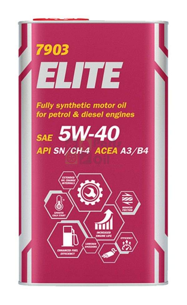Масло Mannol Elite 5W40 4л MANNOL 4036021404103