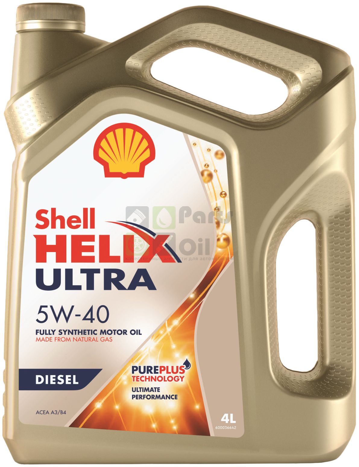 Масло Shell Helix Ultra Diesel 5W-40 Cf 4л Shell HELIXDIESELULTRA5W404L