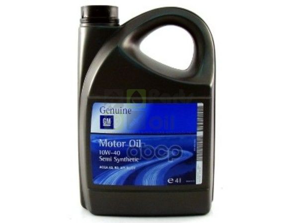 GENERAL MOTORS Gm 10W40 Моторное масло Полусинт. A3B3, SlCf ПластикЕс 4l