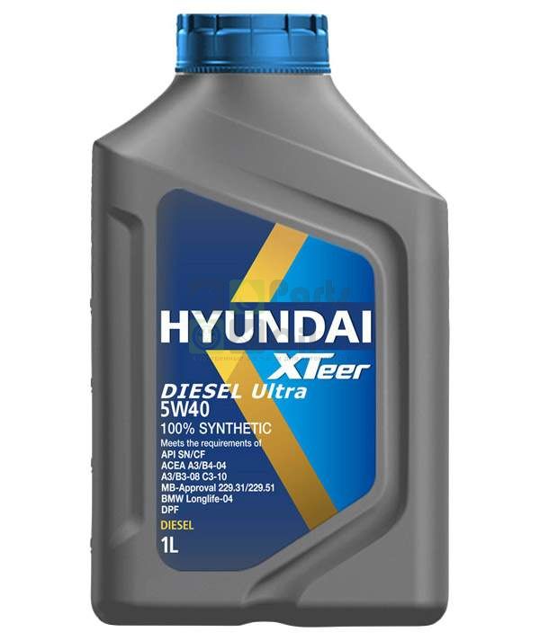 Моторное масло HYUNDAI Xteer Diesel Ultra SNCF 5W40 1L