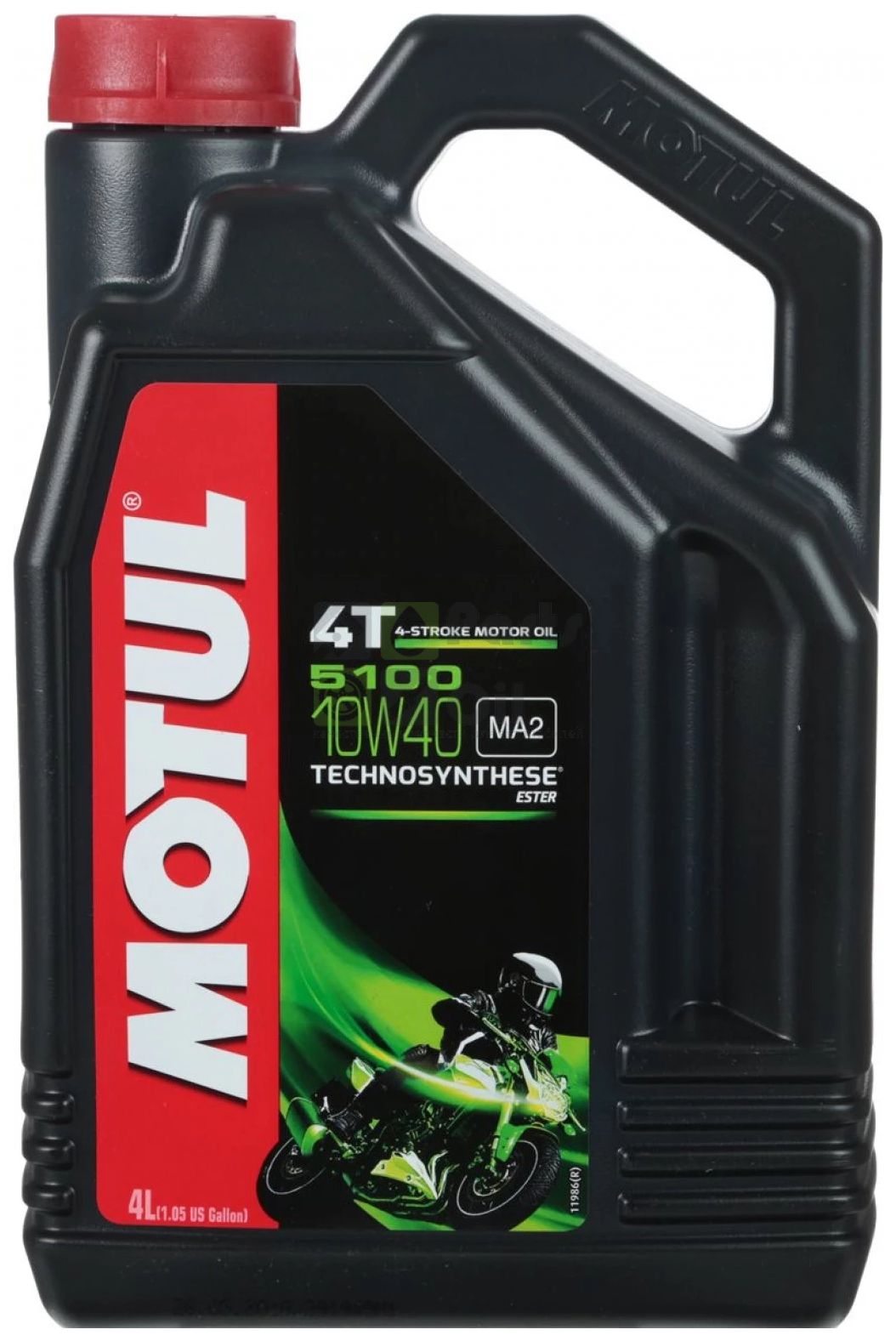 MOTUL Моторное масло 5100 4T 10W40 4л