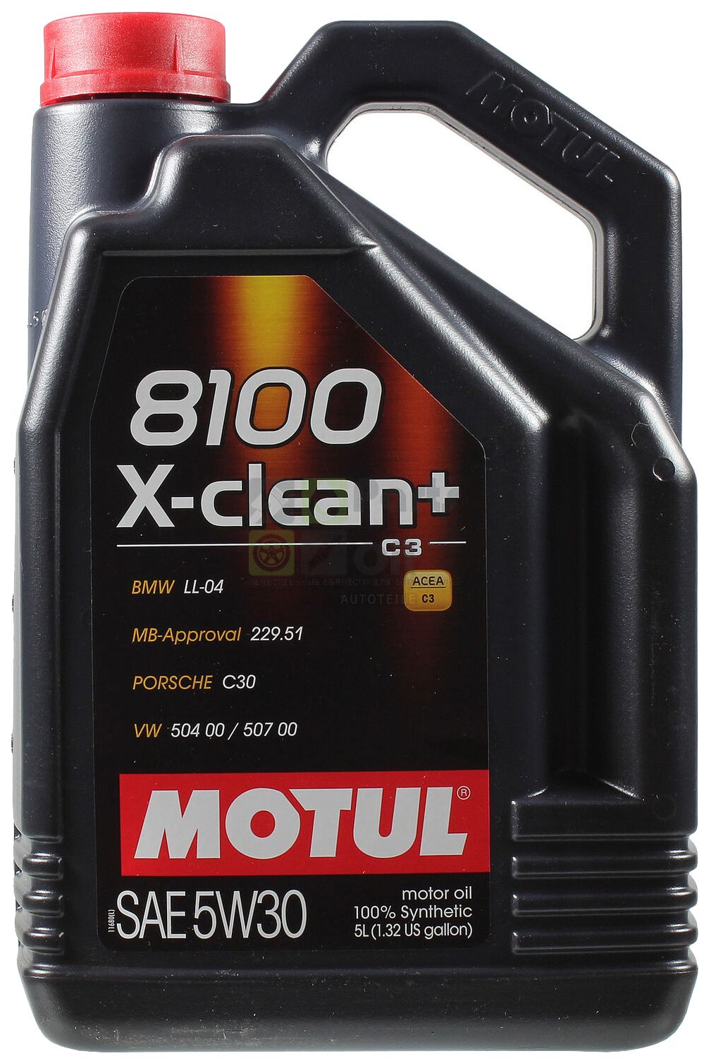 MOTUL Моторное масло 8100 X-clean + 5W30 5л