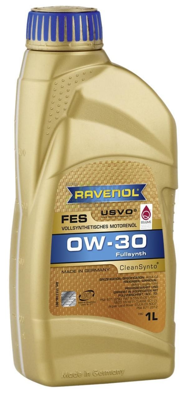 RAVENOL Моторное масло RAVENOL FES SAE 0W-30 1л neW