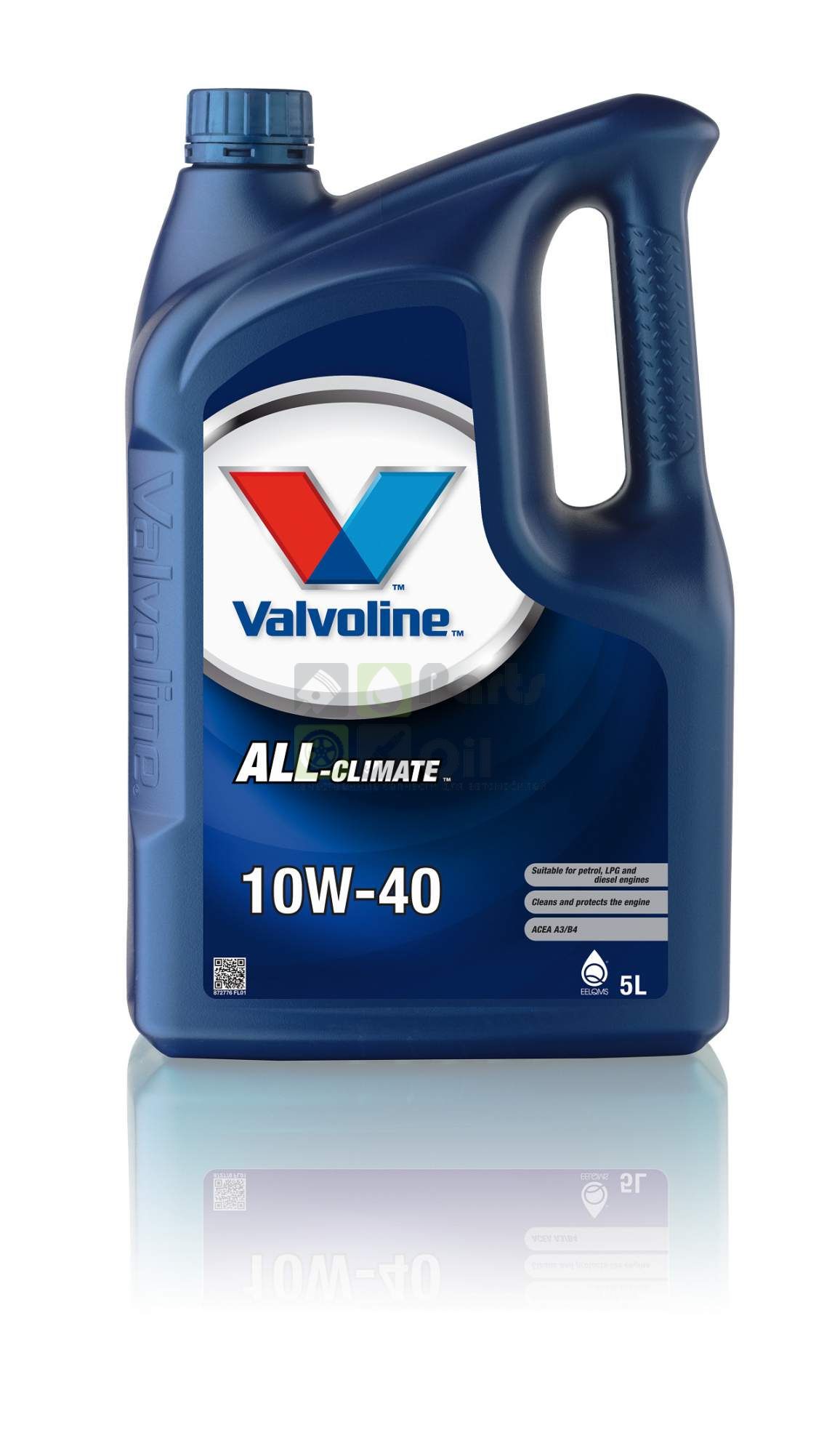 Моторное масло VALVOLINE All Climate, 10W-40, 5л, синтетическое [872776]