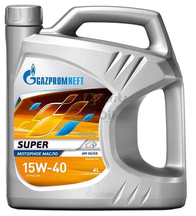 Моторное масло Gazpromneft Super 15W-40, 5л