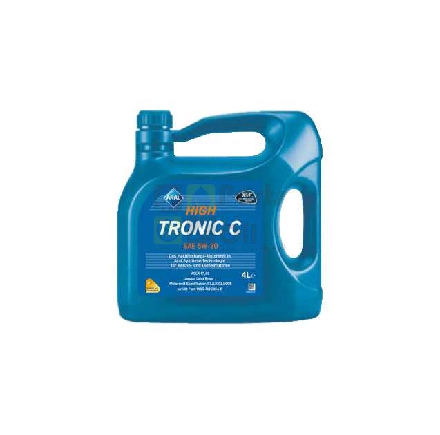 Моторное масло синтетическое ARAL 14123 HighTronic C 5W30, 4 литра.