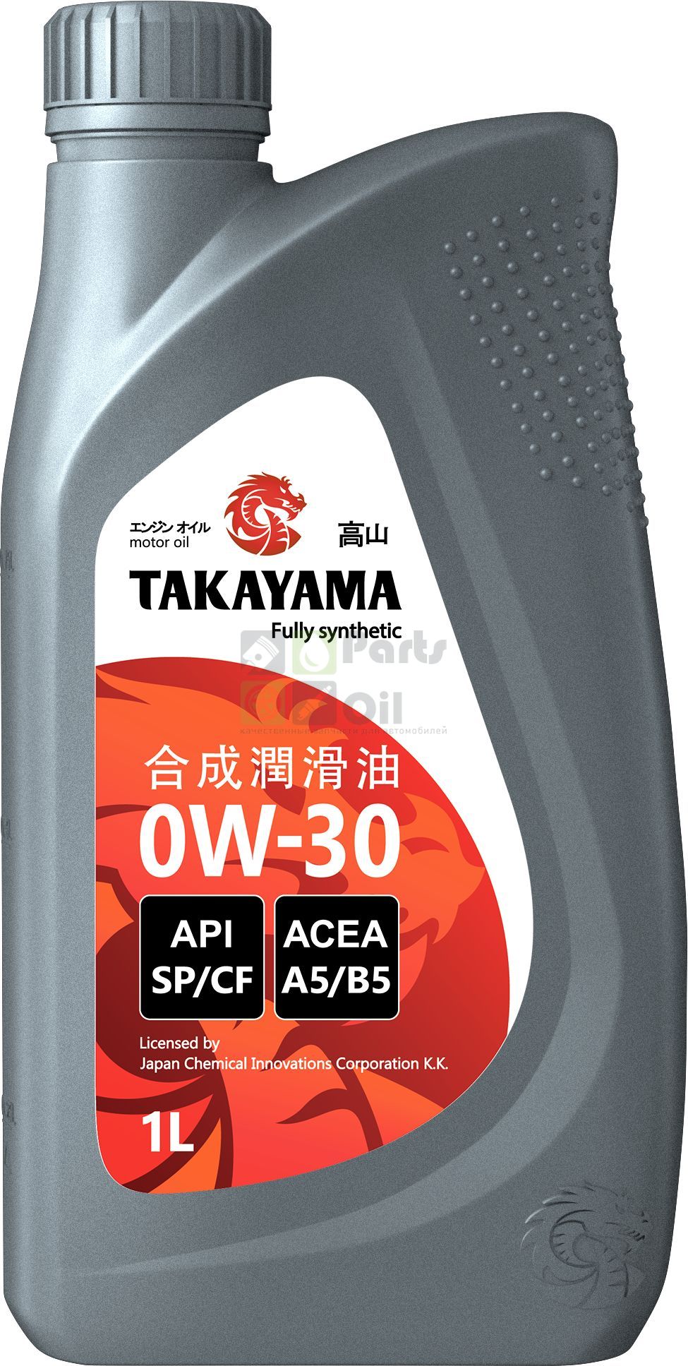Моторное масло TAKAYAMA SAE 0W-30, API SP, ACEA A5B5 Синтетическое 1 л