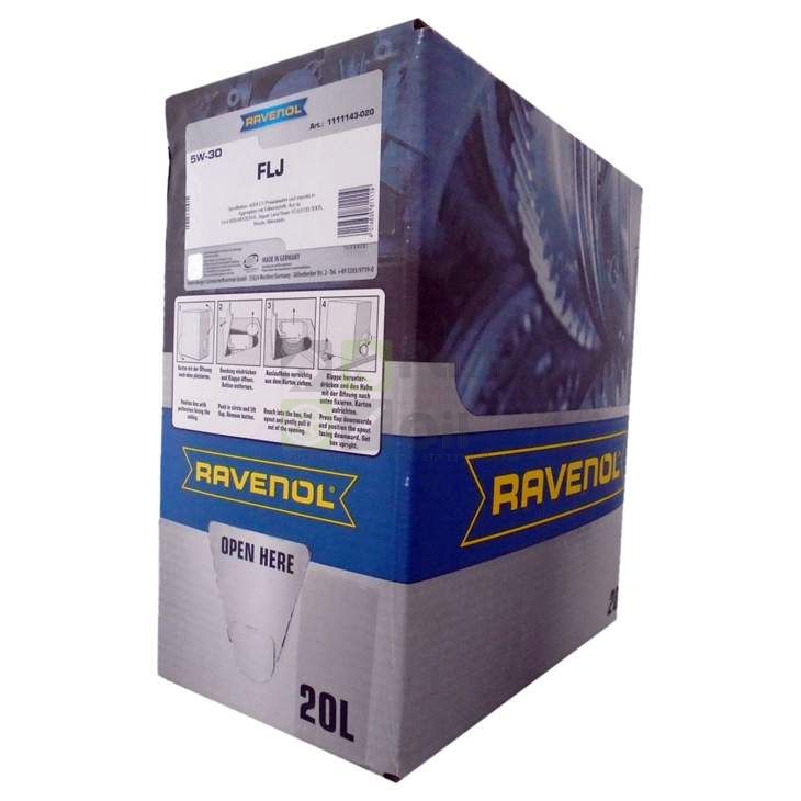 Ravenol Моторное масло Ravenol 4014835811119 1111143b2001888 Flj Sae 5W-30  20л Ecobox