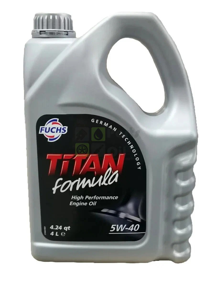 TITAN Моторное масло Formula 5W40 4л RU