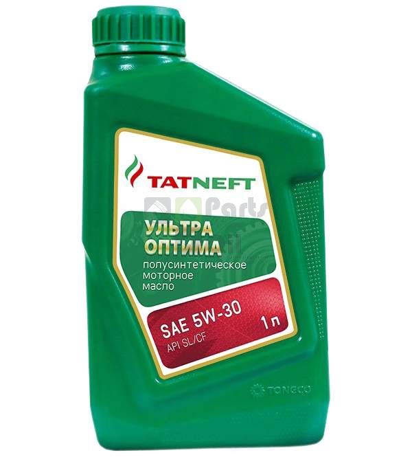 Масло Татнефть Ультра-Оптима моторное 5W30 полусинтетика 1л SLCF