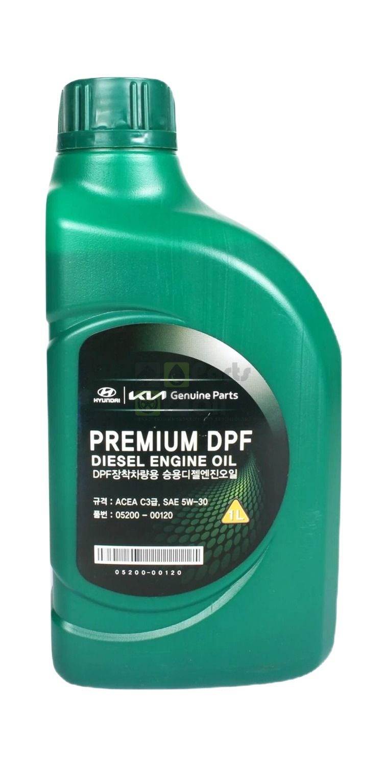 Масло дизельное HYUNDAI 5W30 синт.1л PREMIUM DPF DIESEL OE