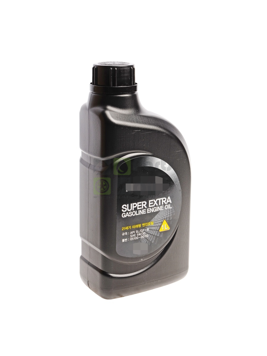 Масло HYUNDAI моторное 5W30 Mobis Super Extra Gasoline SLGF-3 1 л полусинтетика