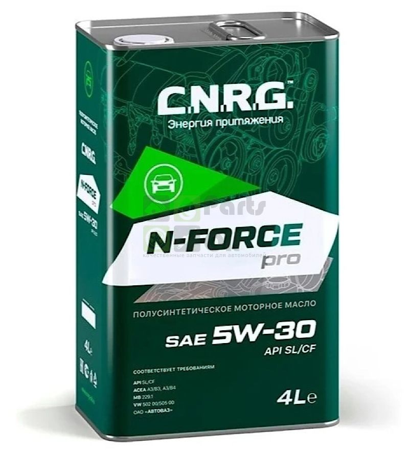Моторное масло N-Force Pro 5W-30 SLCF псинт.4л CNRG