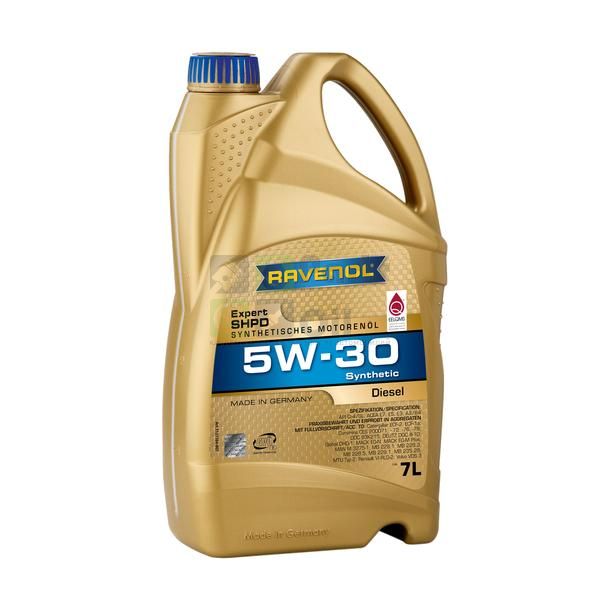 Моторное масло Ravenol Expert SHPD 5W30 7 л