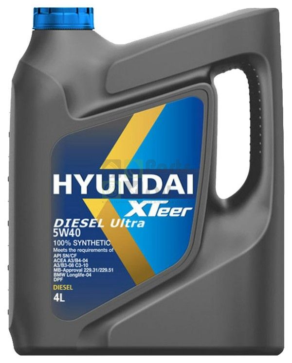HYUNDAI-KIA Масло Hyundai XTeer Diesel Ultra 5W40 4л