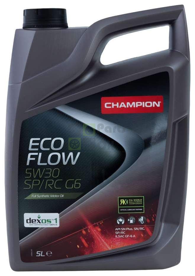 CHAMPION Моторное масло 5W30 синт. SPRC G6 ECO FLOW 5л CHAMPION