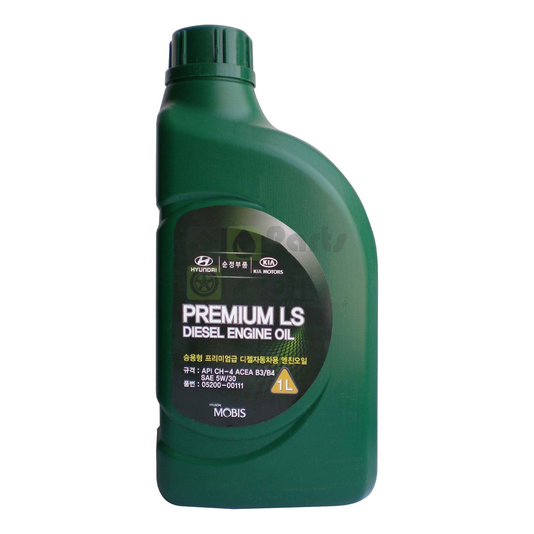 Моторное масло HYUNDAIKIA Premium LS Diesel 5W-30 полусинтетическое 1 л 05200-00111