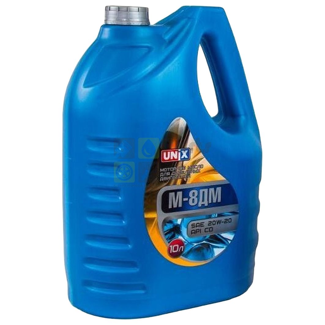 UNIX Моторное масло UNIX М8ДМ 10 л 1шт