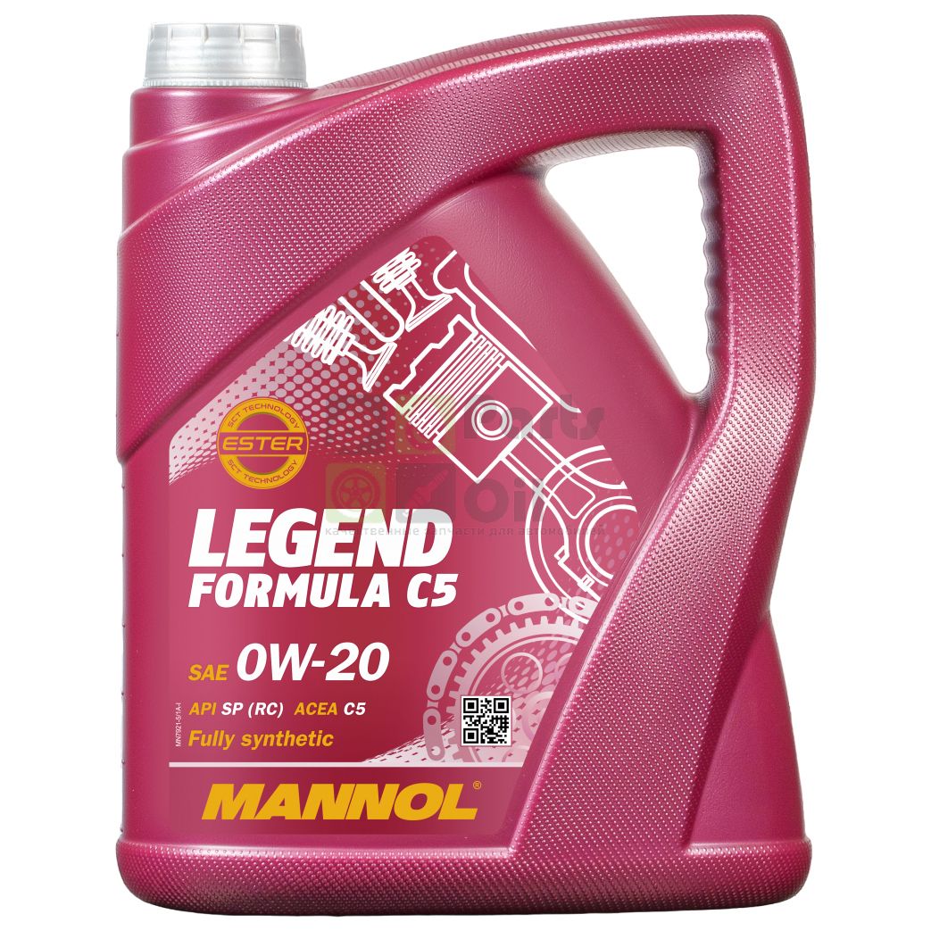 Моторное масло 7921 LEGEND FORMULA C5 0W-20 5L