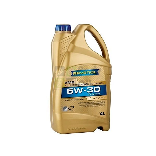 Моторное масло Ravenol 4014835840447 111114400401999 Vms Sae 5W-30 4л Ravenol 401