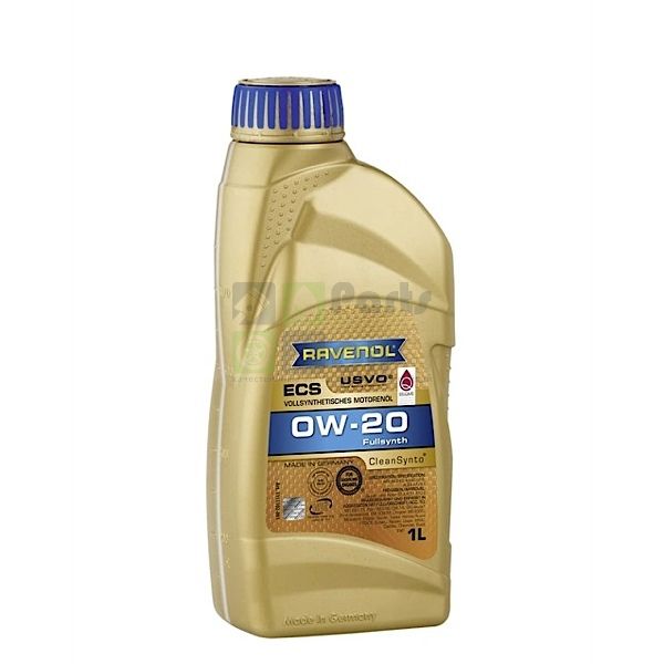 Моторное масло Ravenol 4014835718517 111110200101999 Ecs Sae 0W-20 1l Ecosynth Полност