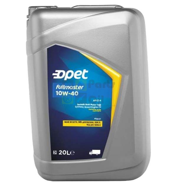 OPET 10W-40 Fullmaster Ci-4Sl &bull; E7 Синт. Мотор. Масло 20л 601215483 Nsii0024832414