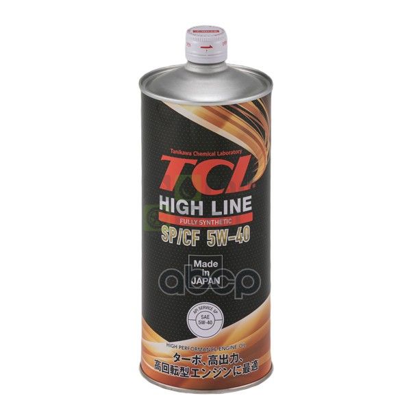 TCL Моторное масло Tcl High Line, Fully Synth, SpCf, 5W40, 1л