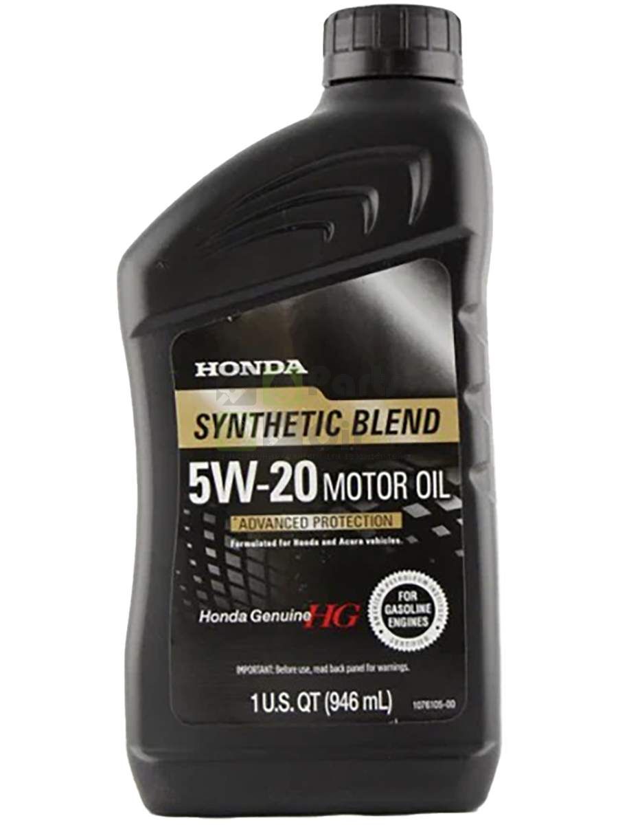HONDA 087989132 Моторное масло полусинтетическое 946мл - 5W20 Synthetic Blend SN, GF-5 1шт