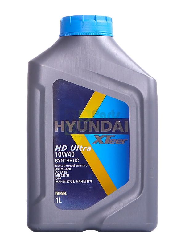 HYUNDAI XTeer Масло Синтетическое Моторное Для Грузовой Техники Hd Ultra 10w40 Cj-4 1 Л