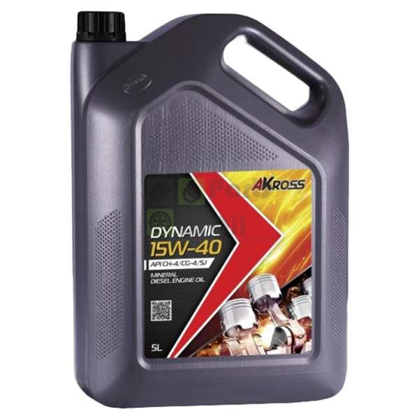 AKross Моторное Масло Akross 15w-40 Dynamic Ch-4Cg-4Sj 5 Л Дизель