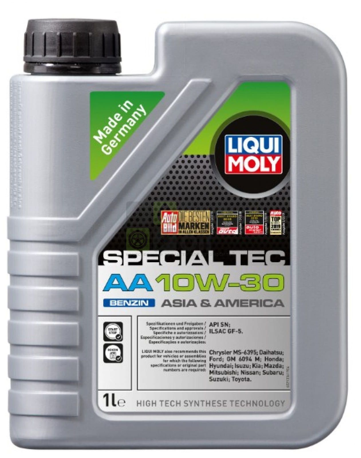 Liqui moly 10w-30 Special Tec Aa Benzin Sn Plus + Rc 1л Синт.Мотор.Масло 21336 Nsii00200