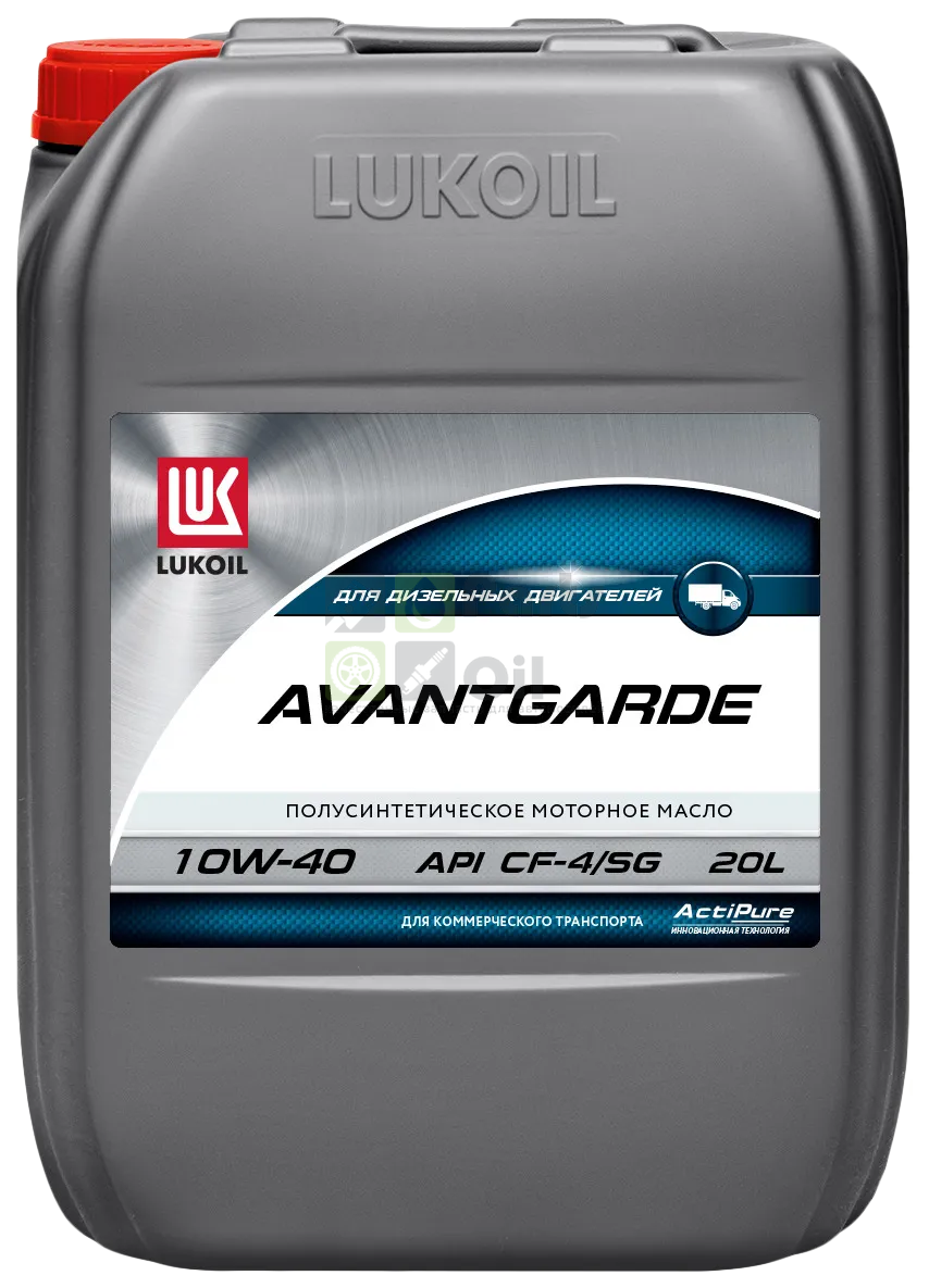LUKOIL Лукойл 10W40 20l Авангард_Моторное масло! Полусинтетическое Api Cf-4Sg  Lukoil^1