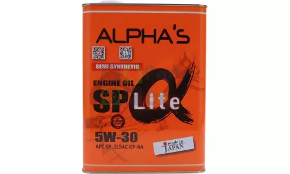 Моторное масло 5W-30 4л Sp Lite Полусинтетика ALPHAS 809044