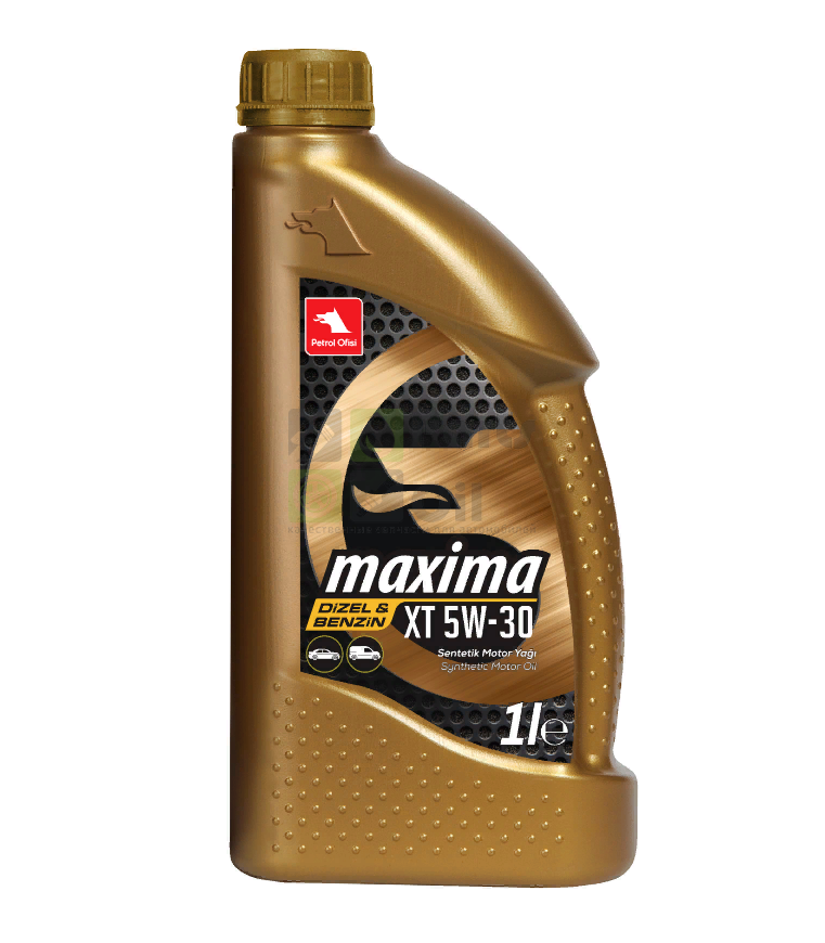 Моторное масло Petrol Ofisi MAXIMA XT 5W-30 синтетическое 1 л 11205-55YG