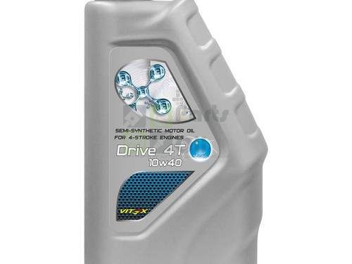 VITEX Моторное масло 4T 10W40 псинт. Drive SL, JASO MA2 1л VITEX!!!!
