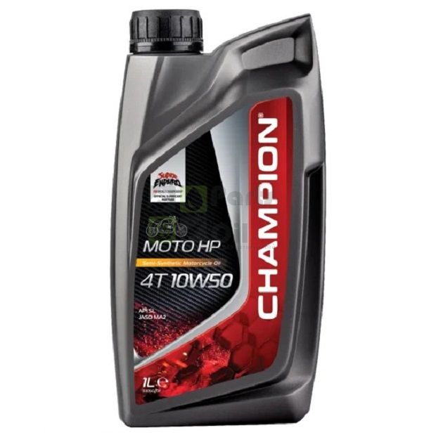 CHAMPION Моторное масло 10W50 псинт.HP 4T мотоцикл 1л CHAMPION