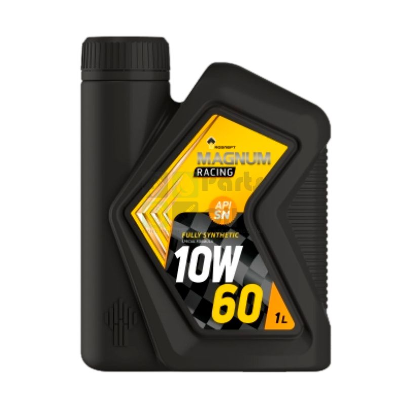РОСНЕФТЬ Magnum Racing 10W-60 РНПК SNA3B4 моторное масло синт. кан. 1 л 40801732