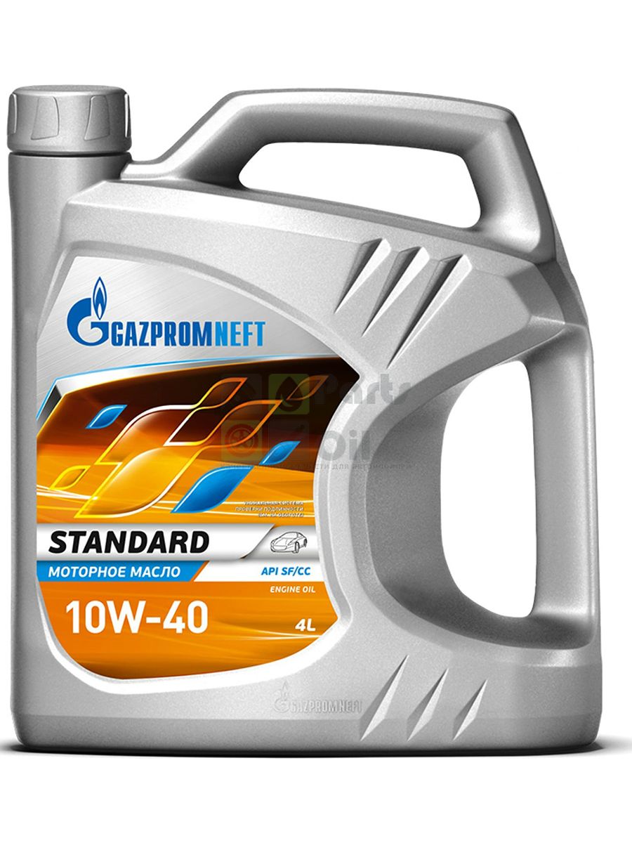 GAZPROMNEFT 253142161 Моторное масло Gazpromneft Standart SFCC 10W-40 минеральное 4 л 238