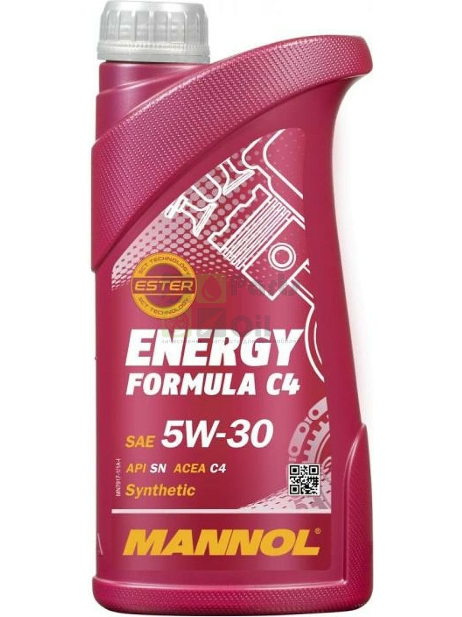 MANNOL 79171 Моторное масло MANNOL Energy Formula C4 5W-30 1 л 79171