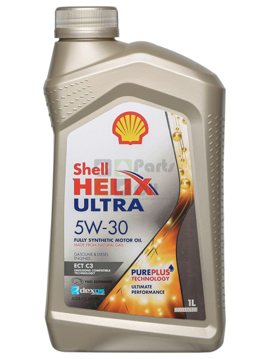 Shell 550040578 Масло Shell Helix Ultra Ect 5W-30 Мот. Син. 1Л Shell 550040578