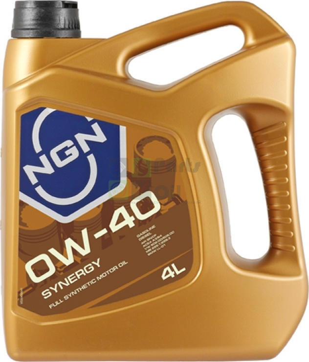 Моторное масло синтетическое 0W-40 SMCF SYNERGY 4L